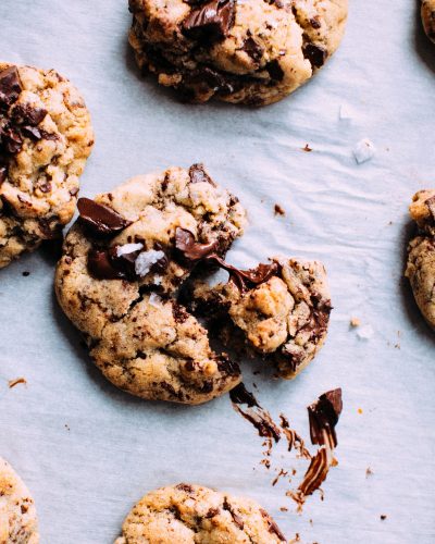 coffee chocolate chip cookies for dessert